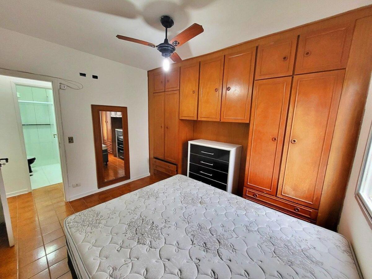 Ap 02 Dorms - Enseada - Com Sacada, Ar-Cond, Wi-Fi, 01 Vaga, Lado Praia Guarujá Dış mekan fotoğraf
