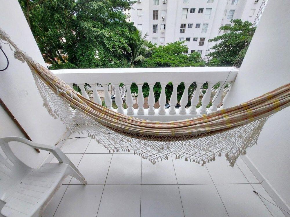 Ap 02 Dorms - Enseada - Com Sacada, Ar-Cond, Wi-Fi, 01 Vaga, Lado Praia Guarujá Dış mekan fotoğraf