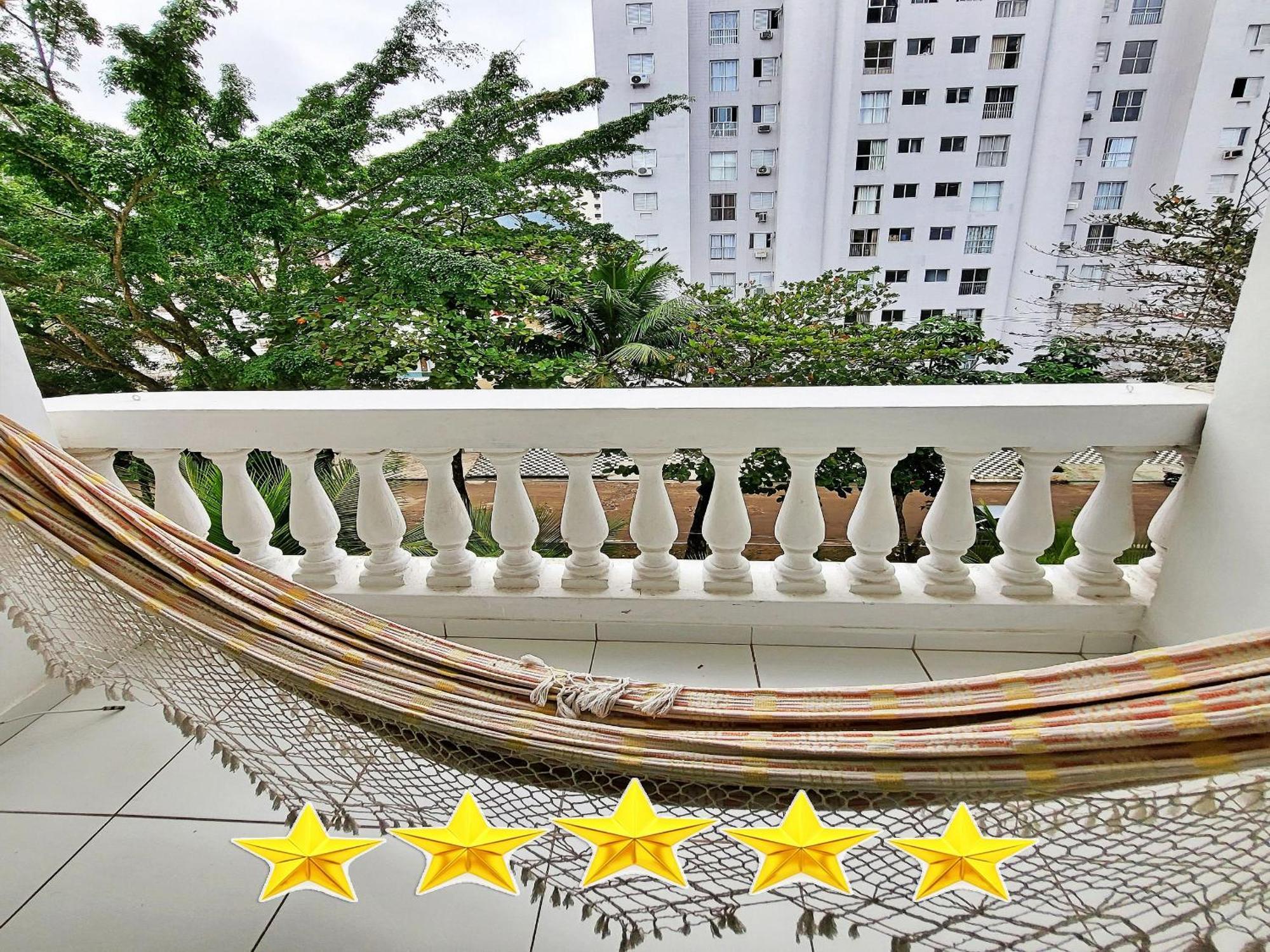 Ap 02 Dorms - Enseada - Com Sacada, Ar-Cond, Wi-Fi, 01 Vaga, Lado Praia Guarujá Dış mekan fotoğraf
